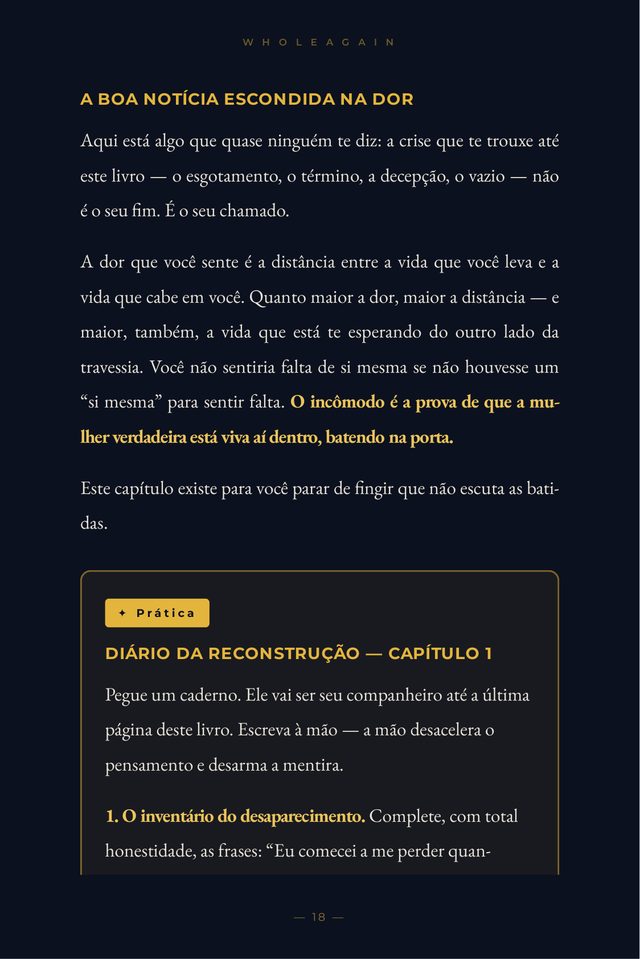 Página do Diário da Reconstrução